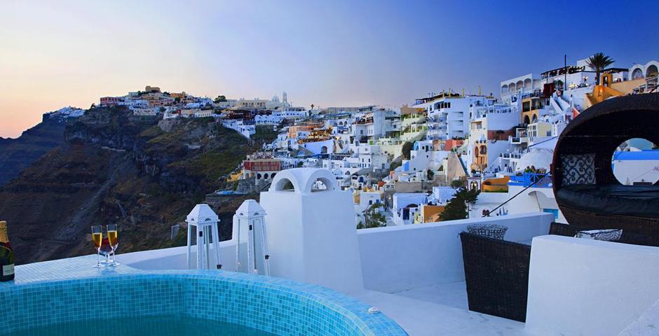 Show gjacuzzi on the roof