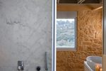 Thumb luxury stone villa akrotiri crete greece stone bathroom